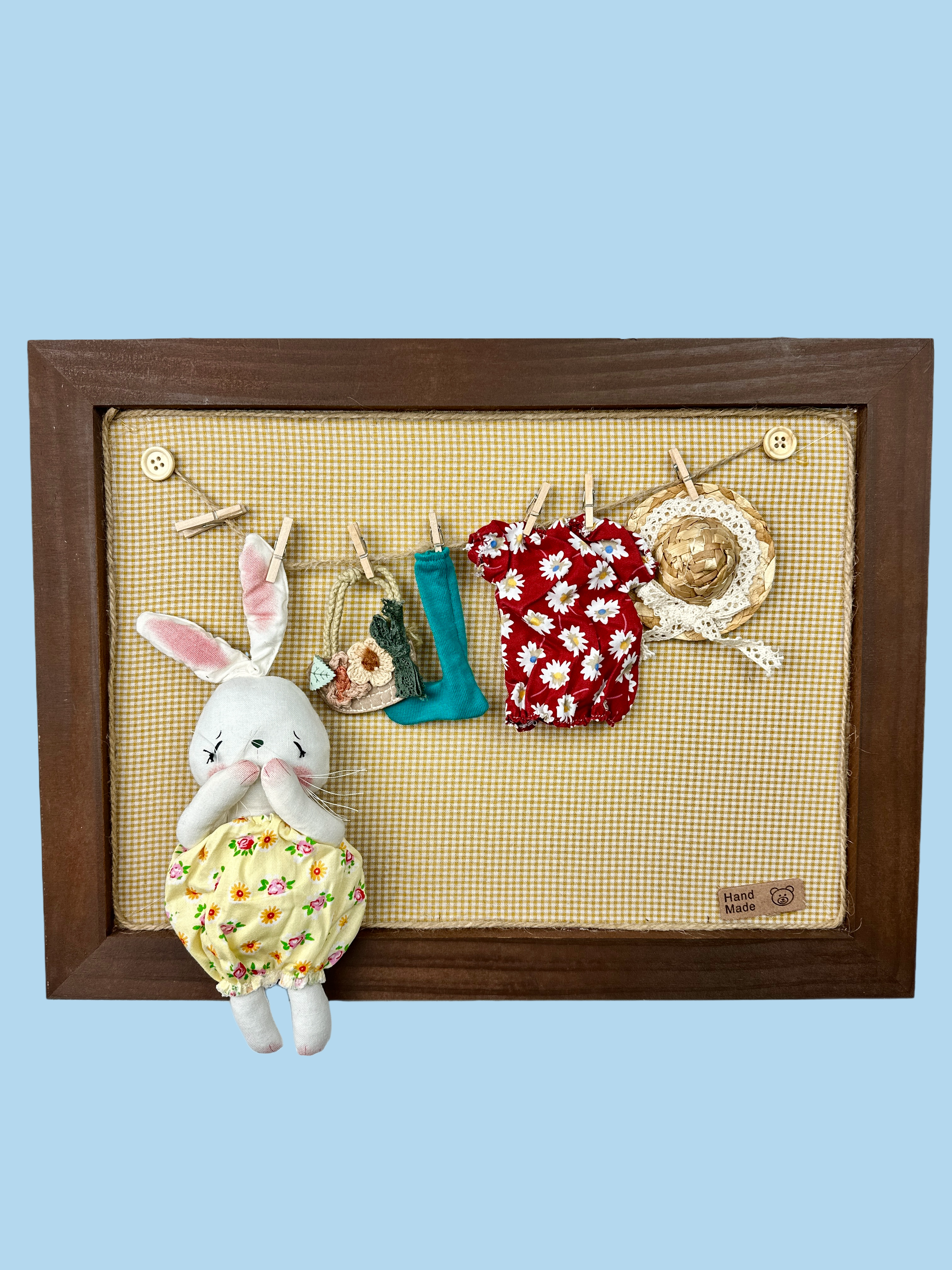 Little Flame Handmade Bunny Frame